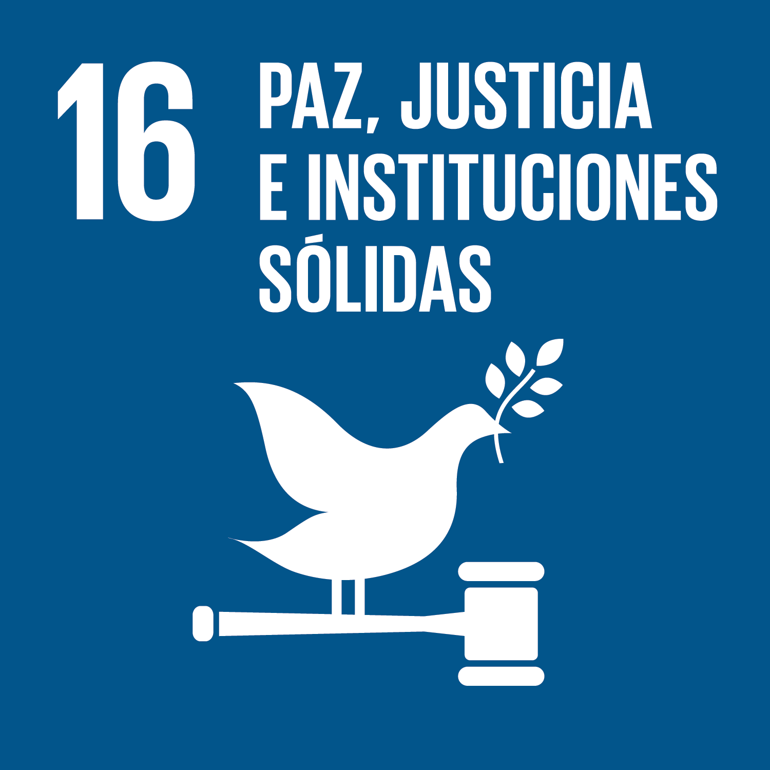 16 Paz, justicia e instituciones solidas