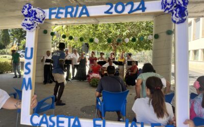 La Feria de Málaga, más cerca para los usuarios de la Unidad de Salud Mental de San Juan de Dios Málaga