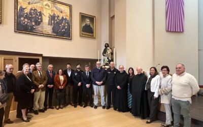 El Obispo de Málaga celebra el día de San Juan de Dios con una Eucaristía en el centro asistencial